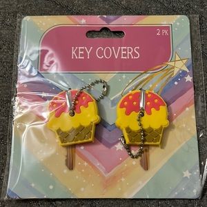 Finding your keys will be easier with these guys- Key Covers - cupcakes